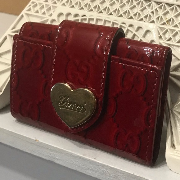 Authentic GUCCI Shima GG Logo Patent 6 Key Case - Picture 3 of 15